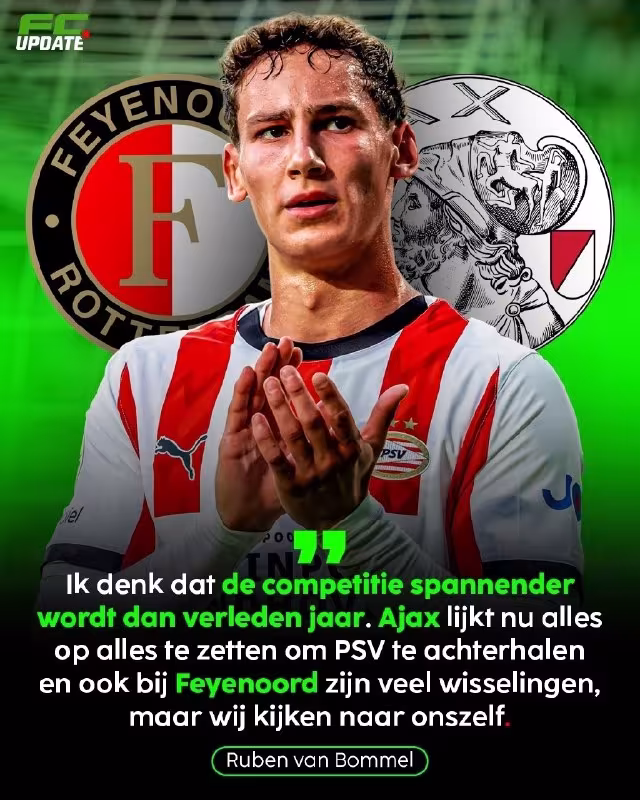 Ruben van Bommel Niderlandiya chempionati haqida fikr bildirdi