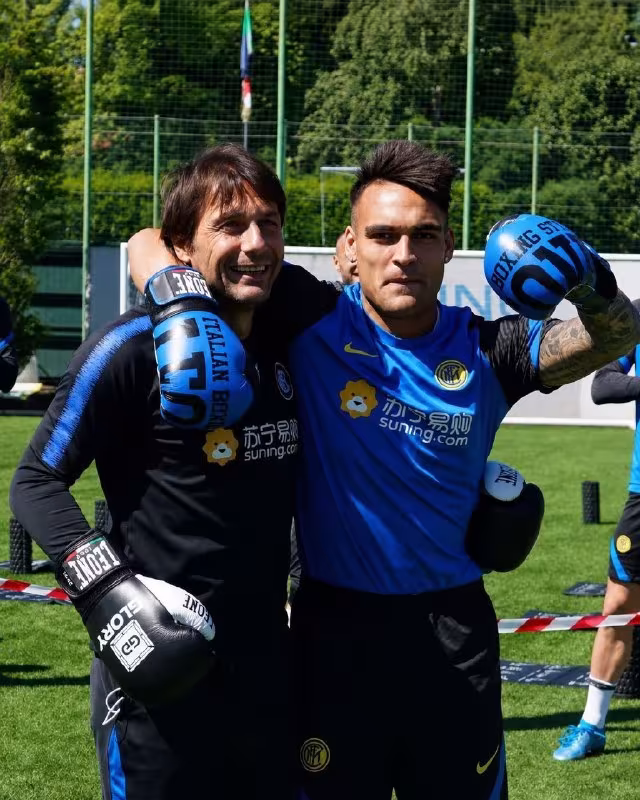 Antonio Konte: Lautaro Martinesning o'sishi meni hayratda qoldiradi