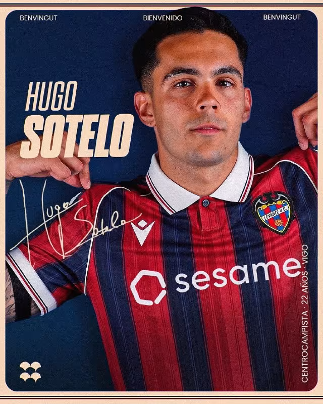 Ugo Sotelo «Levante» futbolchisiga aylandi
