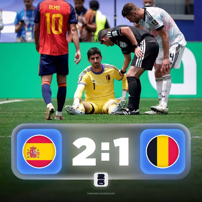 Ispaniya Belgiya ustidan g'alaba qozonib, keyingi bosqichga yo'l oldi