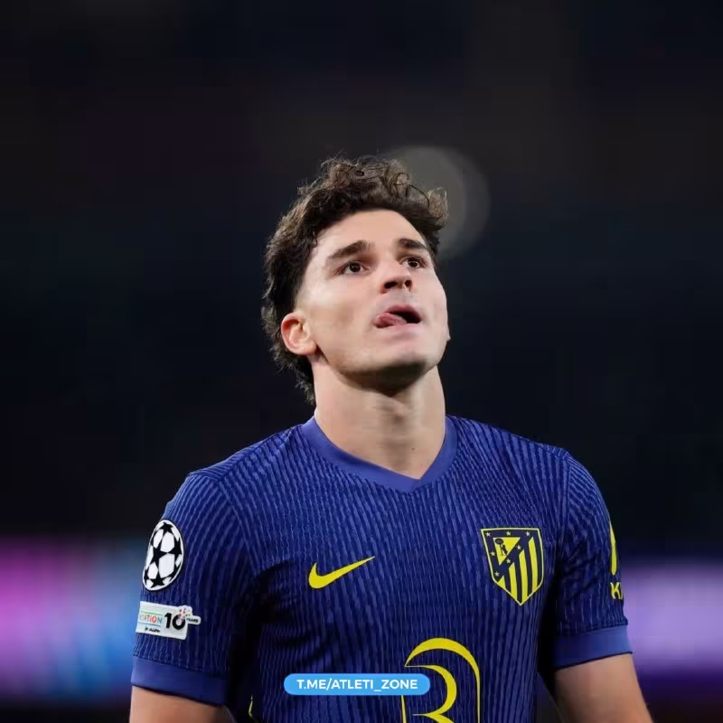 Xulian Alvares «Atletiko» mashg'ulotlariga qaytmoqda