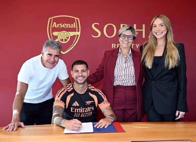 Bruno Gimaraes «Arsenal»ga o'tganidan xursand