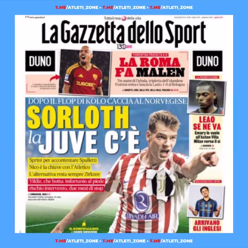 La Gazzetta dello Sport: "Yuventus" Aleksandr Syorlotga qiziqmoqda