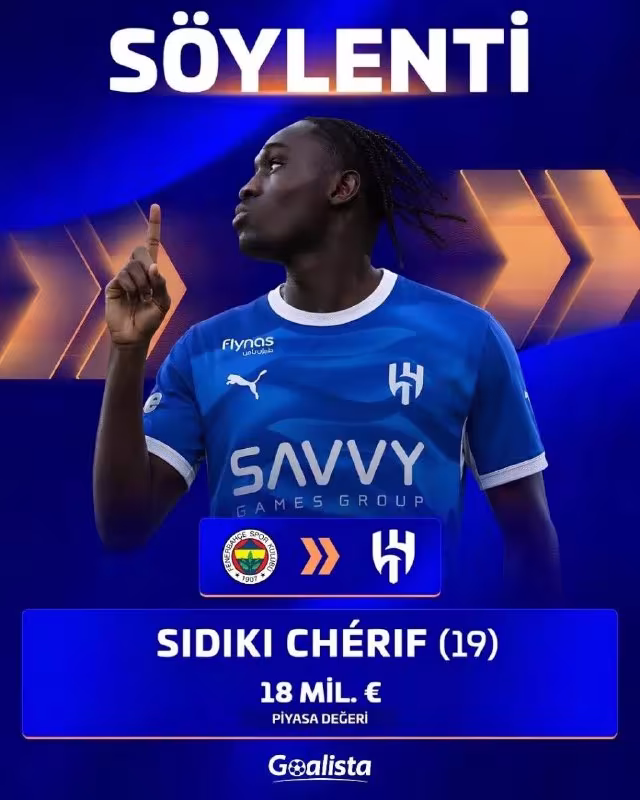 Al-Hilol Sidiki Sherifga qiziqish bildirmoqda