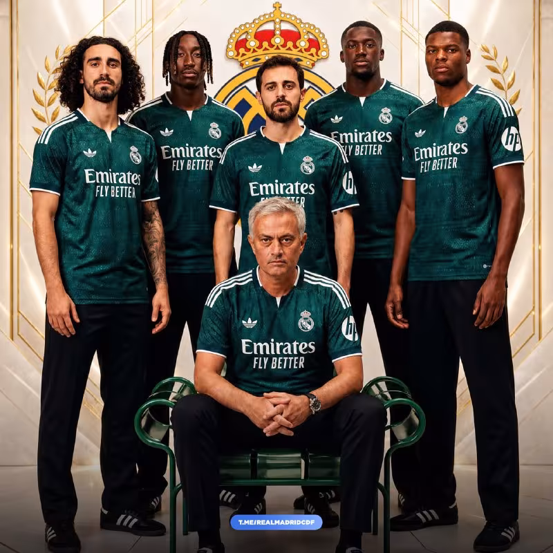 Real Madrid yangi futbolchilarni va Joze Mourinoni tanishtiradi
