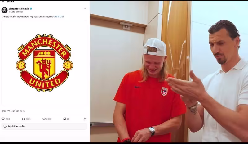 Zlatan Ibragimovich «Manchester Yunayted»ga o'tishi haqida gapirdi