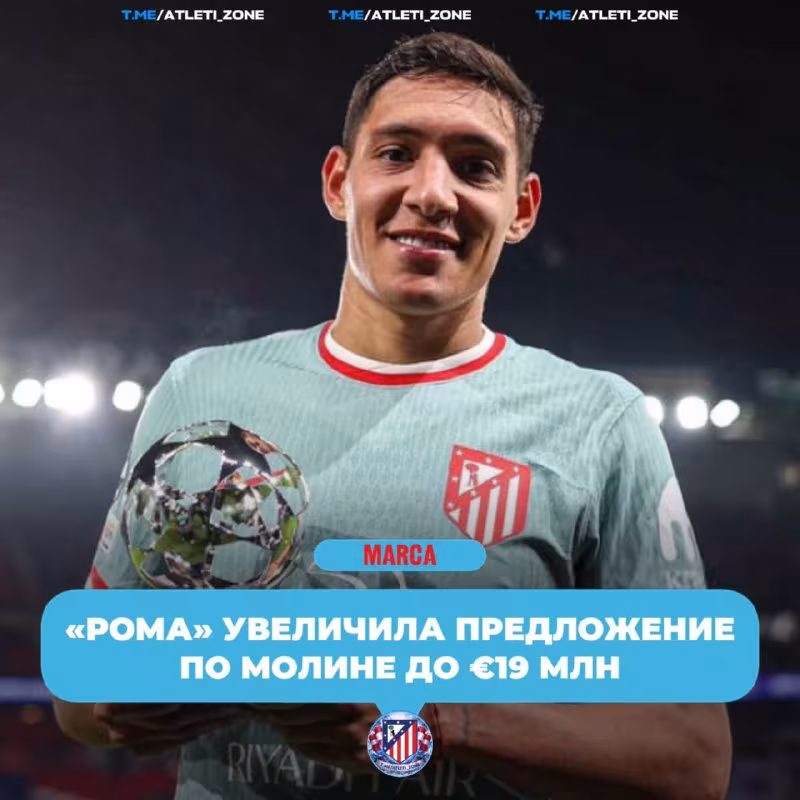 Nahuel Molina "Roma"ga o'tishga yaqin