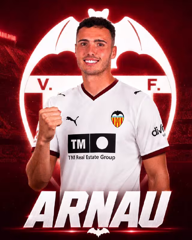 Arnau Martines «Valensiya»dan taklif kutmoqda