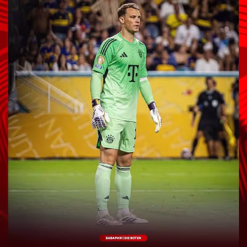 Manuel Noyer Germaniya Superkubogida rekord o'rnatishga yaqin