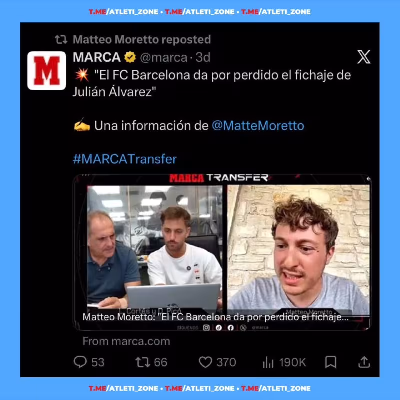 Barselona Xulian Alvares transferidan voz kechdi