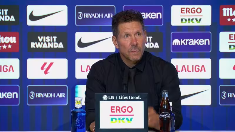 Diego Simeone: Xulian Alvaresning muxlislar oldiga chiqmasligi klub qarori edi