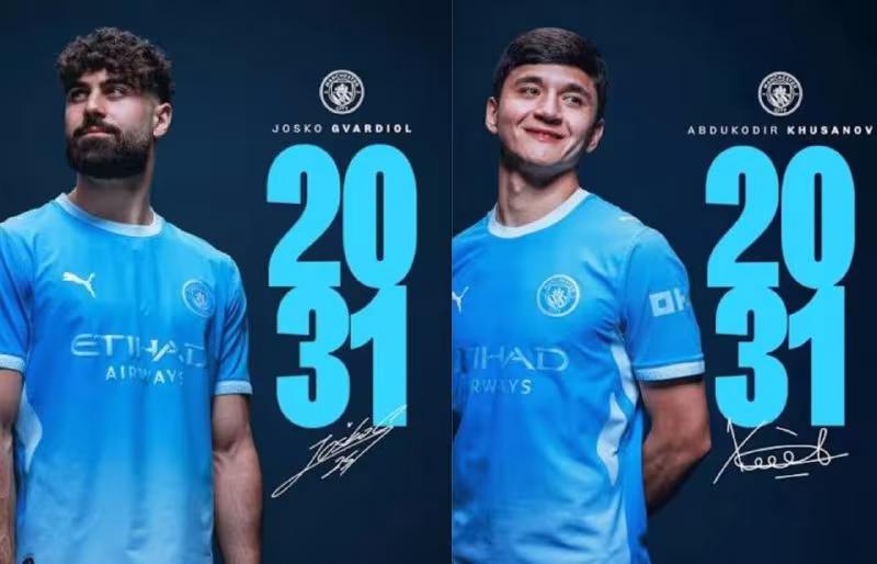 Manchester City moliyaviy qoidalarga rioya qilish uchun futbolchilar bilan shartnomalarni uzaytirmoqda