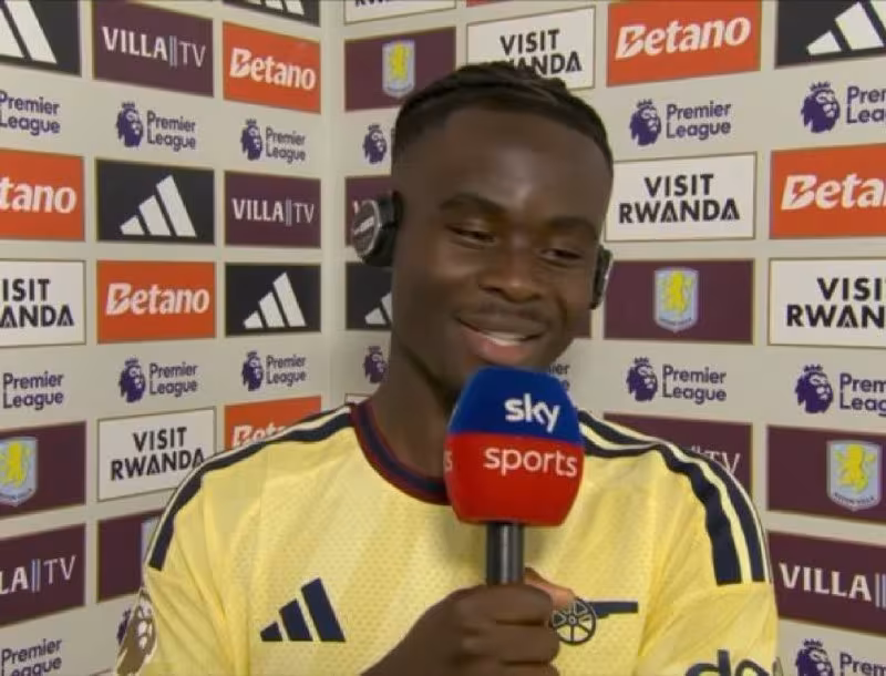 Bukayo Saka: «Maqsadlarimni o'zimda saqlayman»