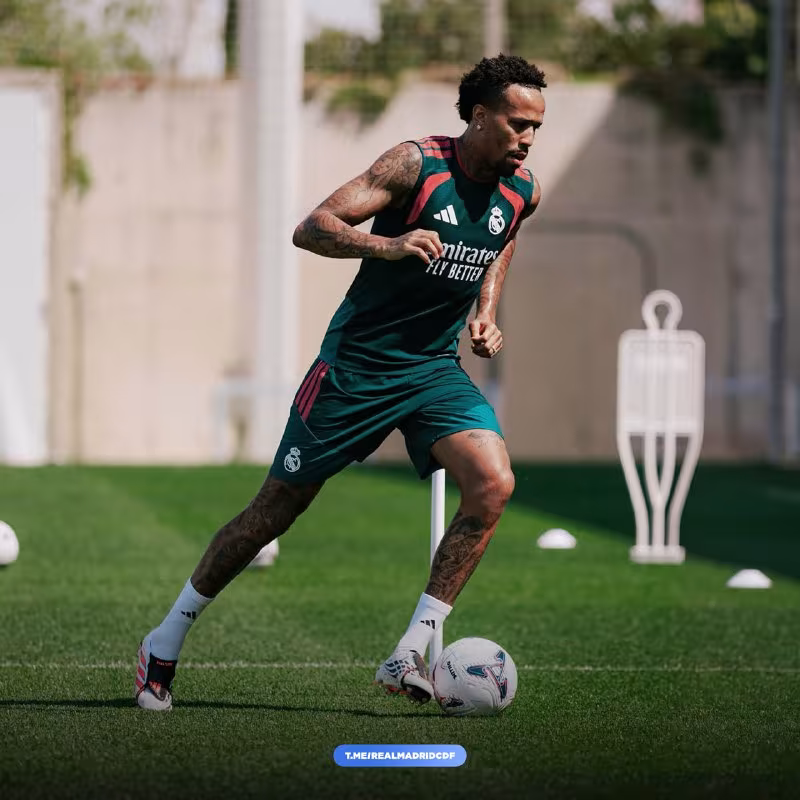 Eder Militao maydon mashg'ulotlariga qaytdi