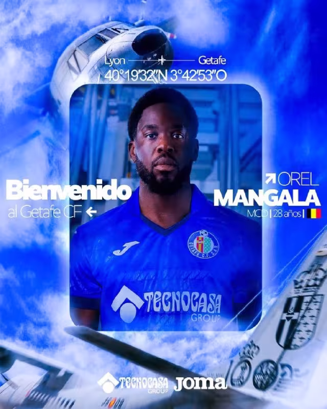 Orel Mangala "Xetafe"ga o'tdi