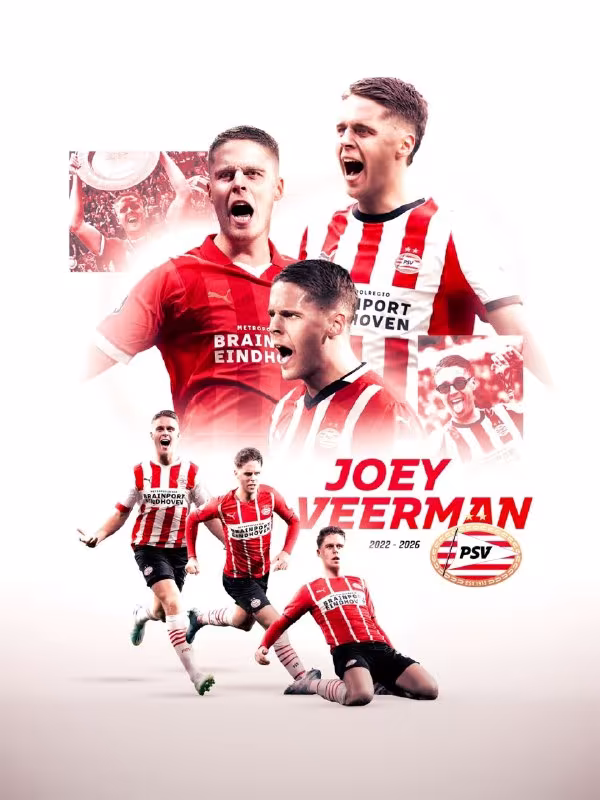 Joey Veerman PSV bilan xayrlashdi