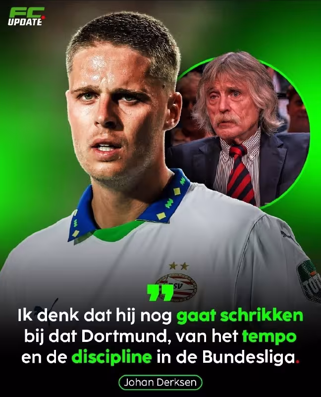 Yoxan Derksen: "Veerman Dortmunddagi temp va intizomdan hayratda qoladi"