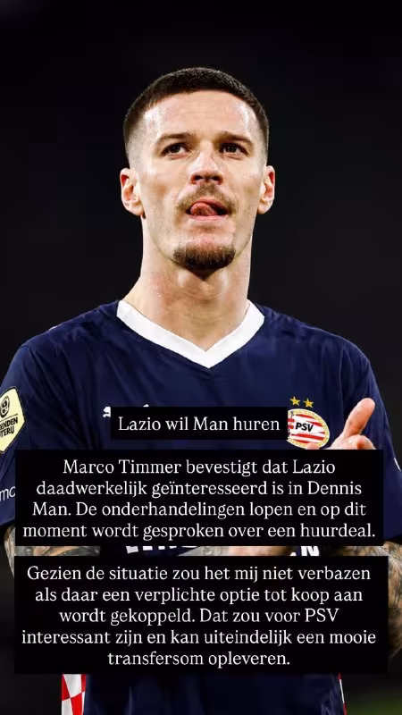 Lazio Dennis Man uchun muzokaralarni boshladi