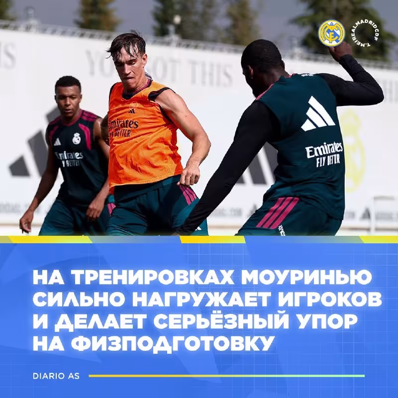 Real Madrid mashg'ulotlar jadvalini o'zgartirdi