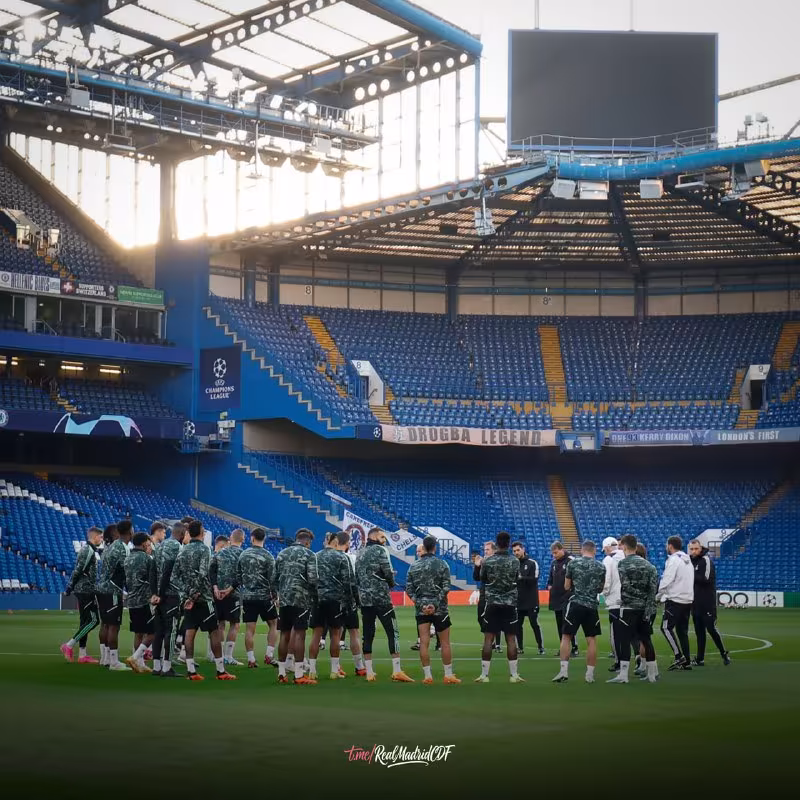 Real Madrid va Shaxtyor o'rtasidagi o'yin Stamford Bridjda o'tadi