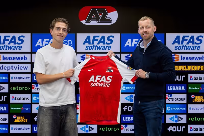 Valdemar Biskov «AZ Alkmaar» futbolchisiga aylandi