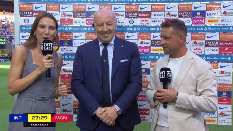 Beppe Marotta: «Bizda g'oliblik madaniyati va motivatsiya juda muhim»
