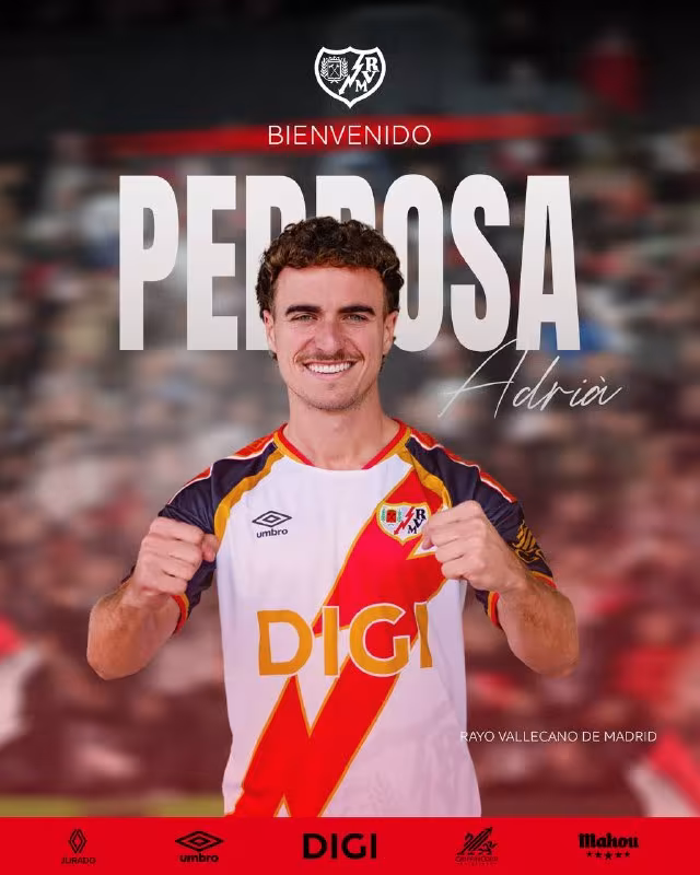 Adrian Pedrosa «Rayo Valyekano»ga o'tdi