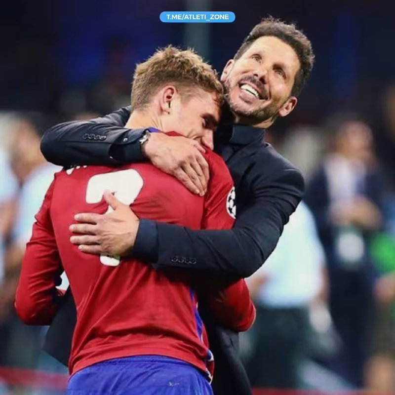 Diego Simeone: Grizmannning ketishi jamoa uchun yo'qotish