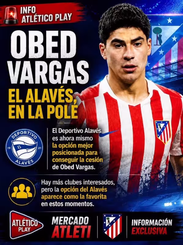 Obed Vargas "Alaves"ga ijaraga o'tishi mumkin