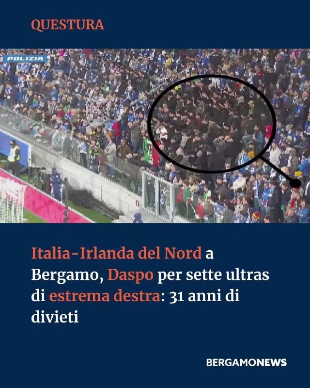 Italiya terma jamoasi muxlislariga nisbatan og'ir jazo tayinlandi