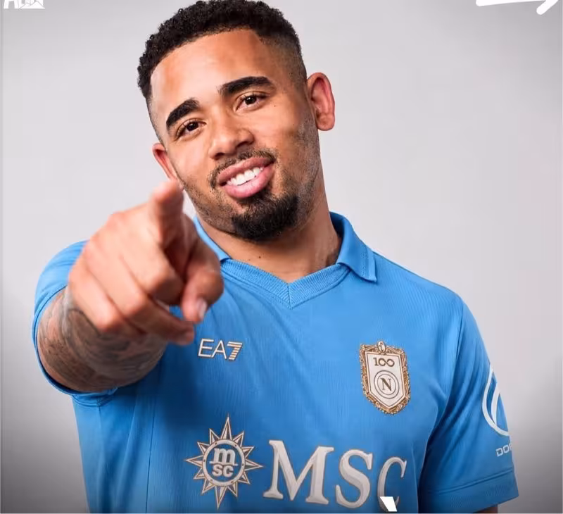 Gabriel Jezus «Napoli»ga o'tishga rozi bo'ldi