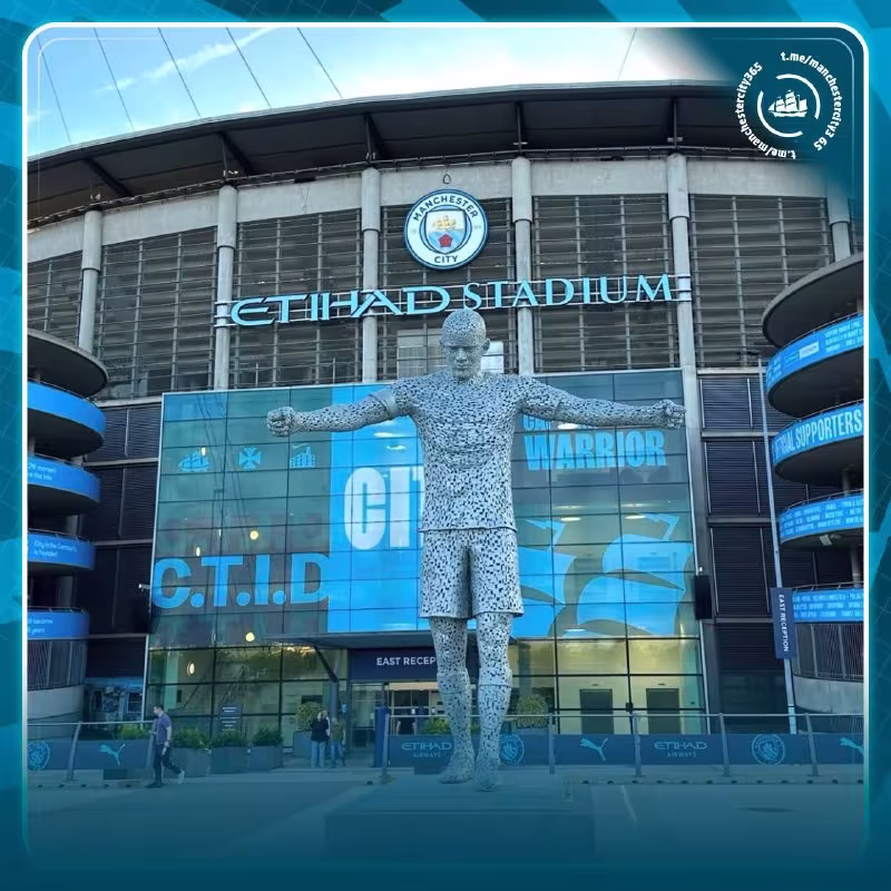 Manchester City «Etihad» stadionida ziplayn o'rnatmoqda