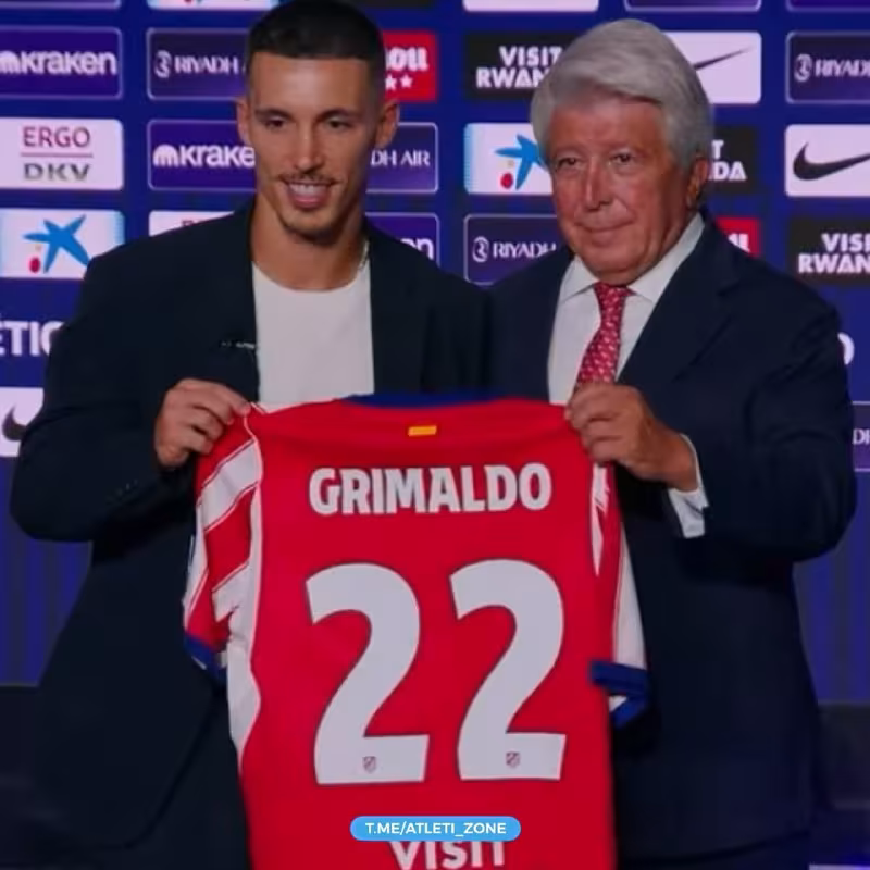 Aleks Grimaldo yangi jamoasida 22-raqam ostida o'ynaydi