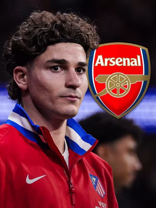 Arsenal Xulian Alvaresni o'z safiga qo'shib olmoqchi bo'lgan