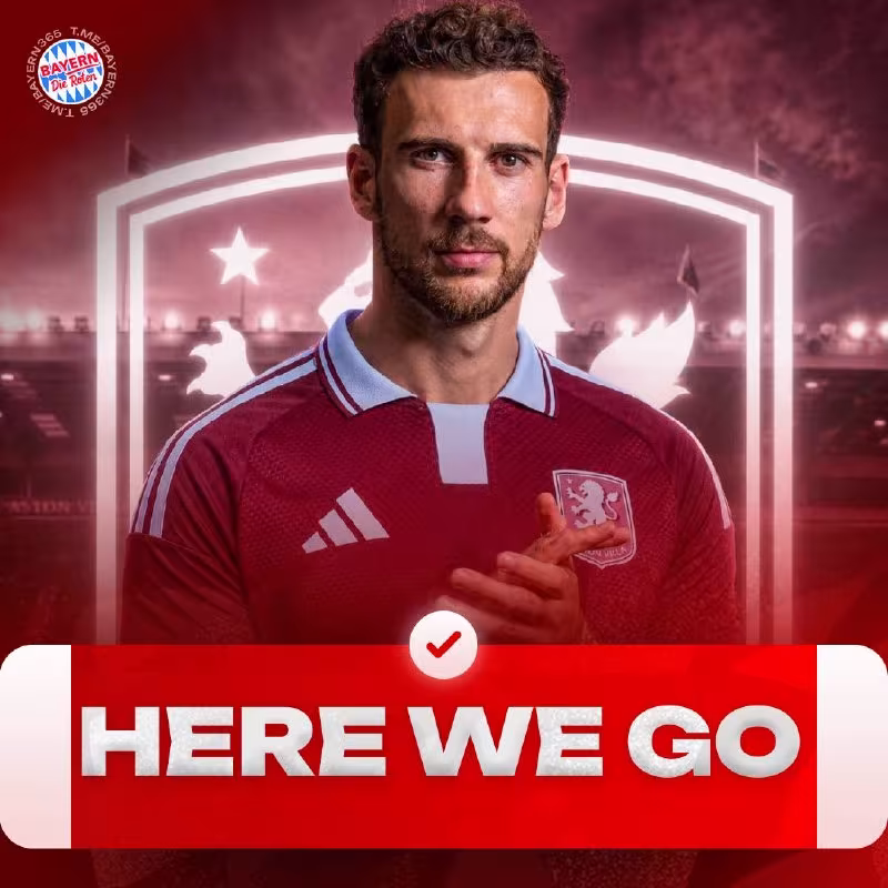 Leon Goretzka "Aston Villa"ga o'tmoqda