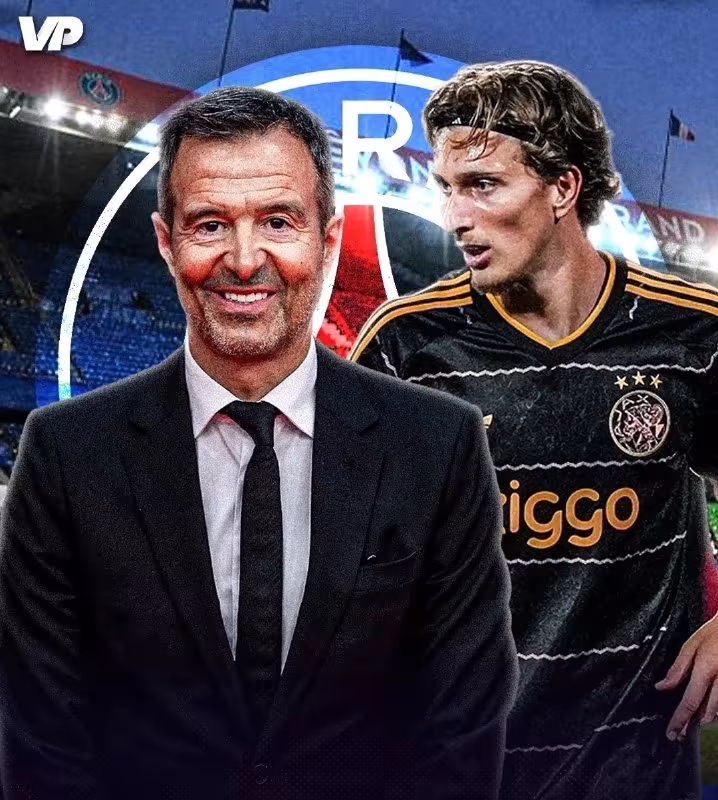 Ajax Mika Godts transferi uchun Jorje Mendesh bilan hamkorlik qilmoqda