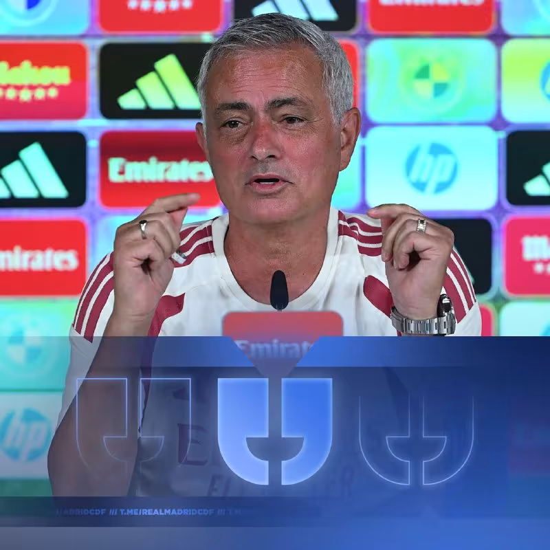 Joze Mourino «Espanyol»ga qarshi o'yin oldidan matbuot anjumanida ishtirok etdi