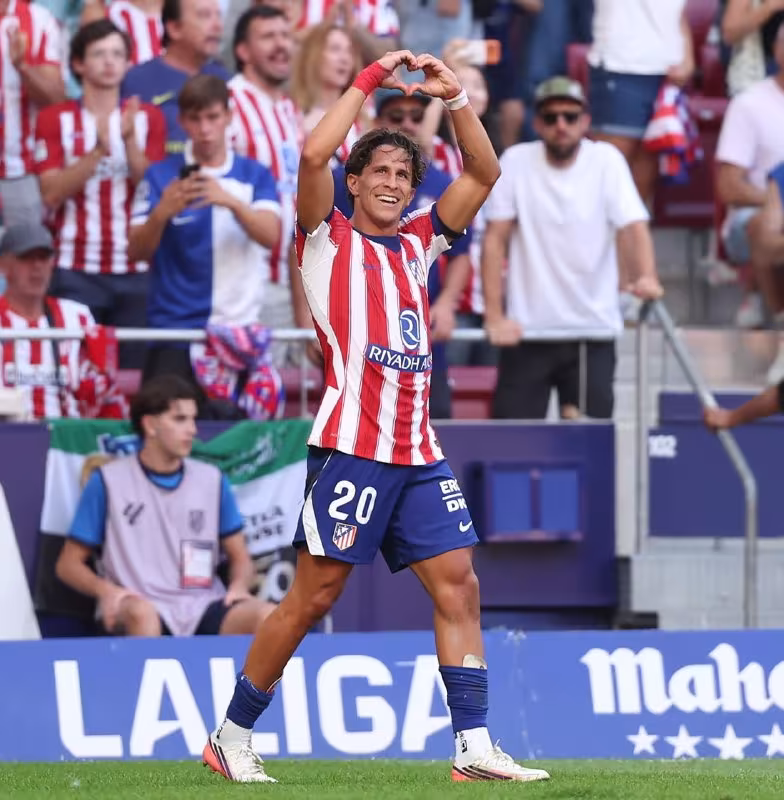 Juliano Simeone "Vilyarreal"ga qarshi o'yinda yorqin harakat qildi