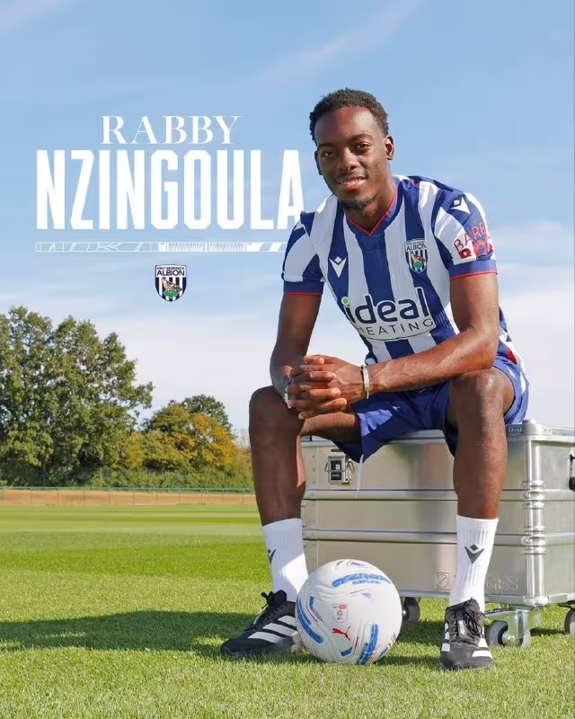 Rabbi Nzingula «Vest Bromvich» futbolchisiga aylandi