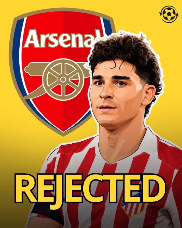 Xulian Alvares «Arsenal»ga o'tishni istamayapti