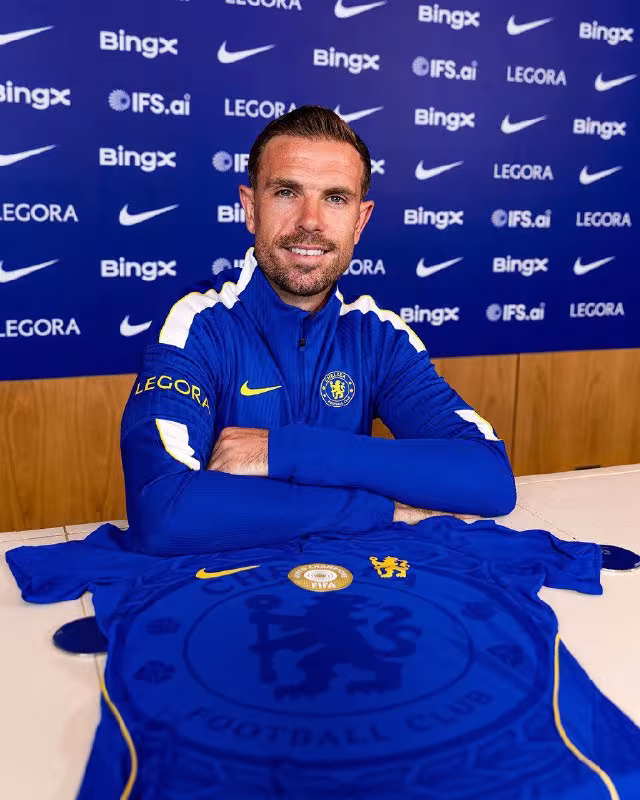Jordan Henderson «Chelsi» futbolchisiga aylandi
