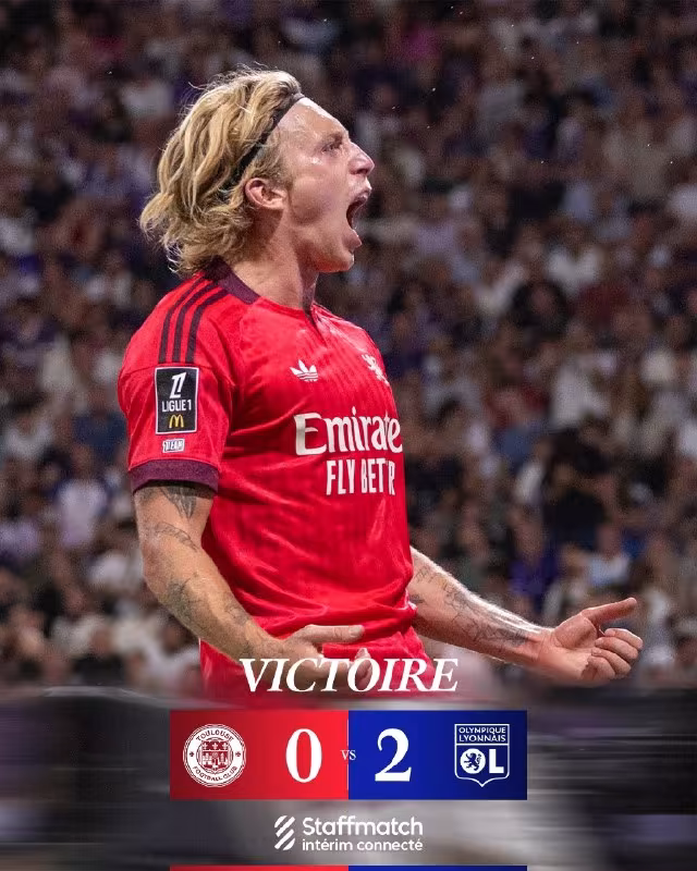 Tuluza 0:2 Lion: Liga 1dagi dastlabki g'alaba