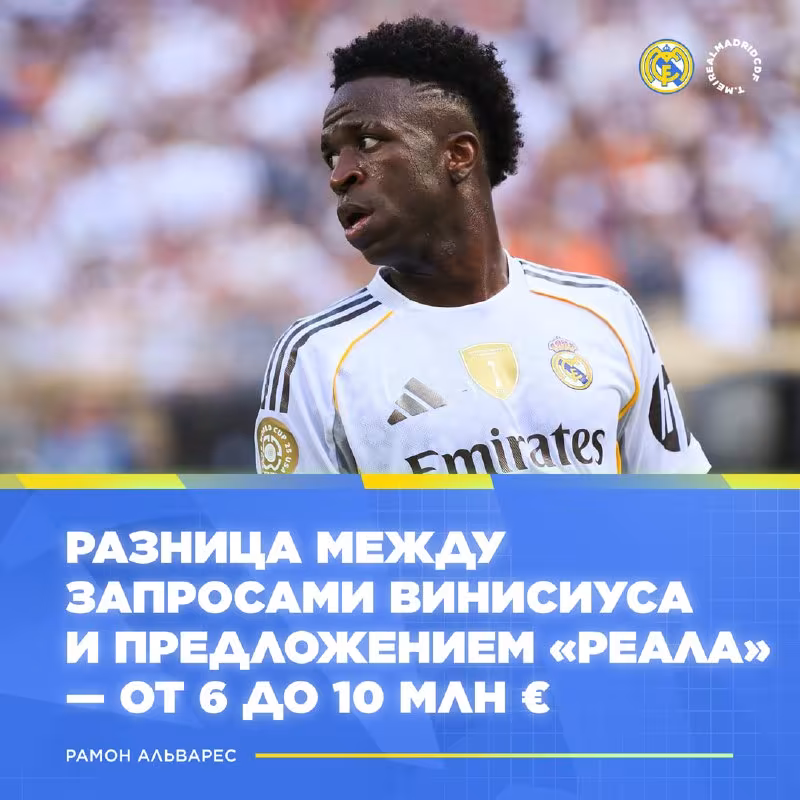 Real Madrid va Vinisius o'rtasidagi muzokaralar haqida yangi ma'lumot