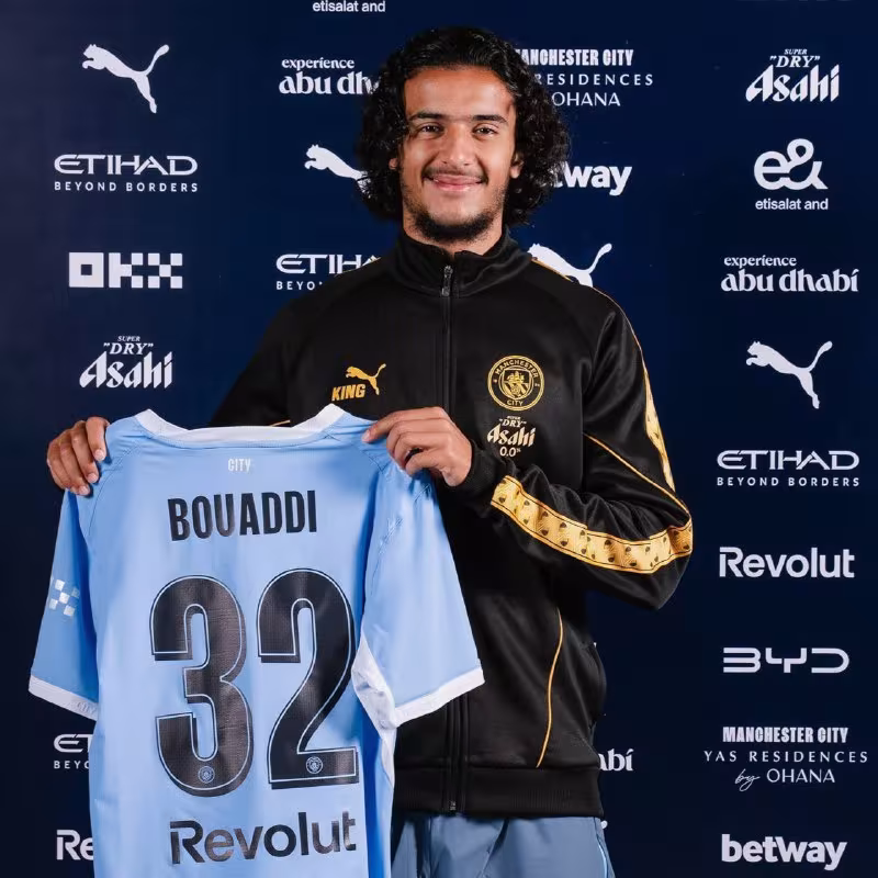 Ayoub Bouaddi «Manchester City» futbolchisiga aylandi