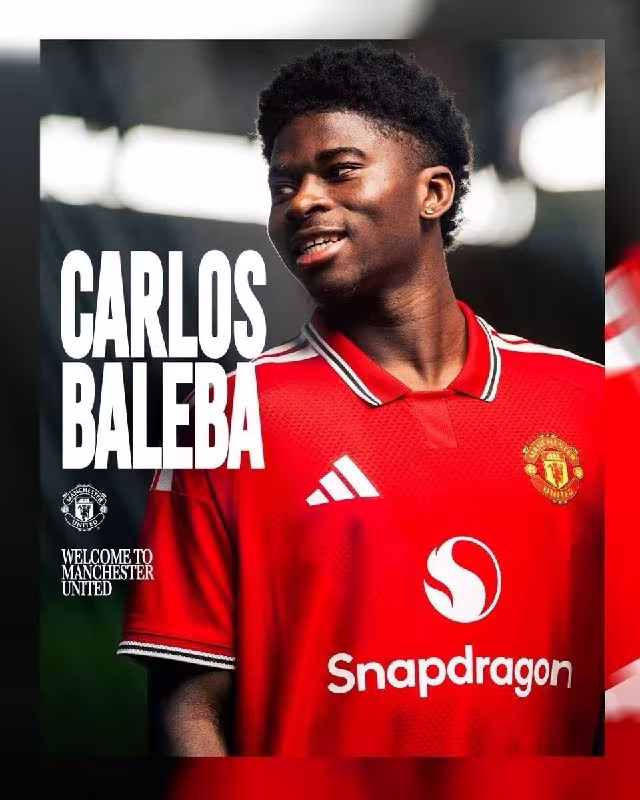 Karlos Baleba «Manchester Yunayted» futbolchisiga aylandi