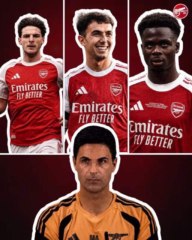 Mikel Arteta: Zubimendi, Rays va Saka Angliya Superkubogida maydonga tushishi mumkin