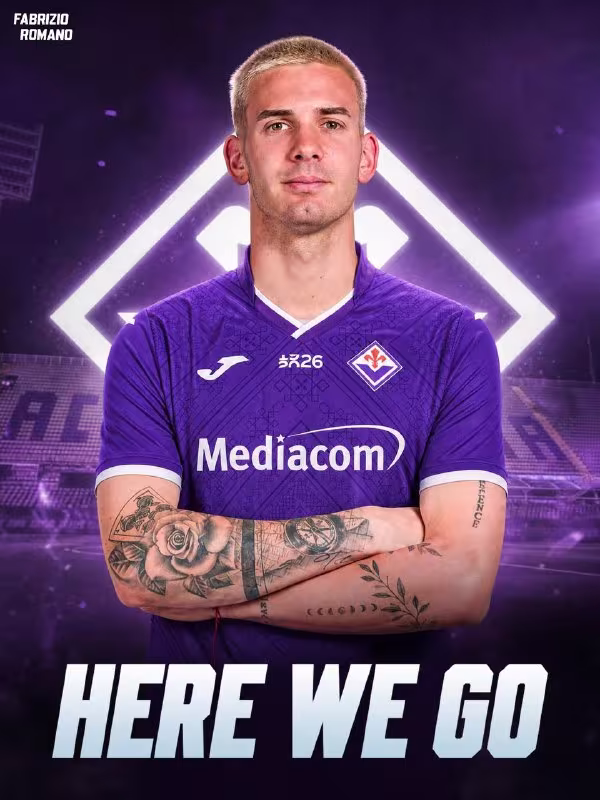 Mastantuono «Fiorentina»ga o'tmoqda