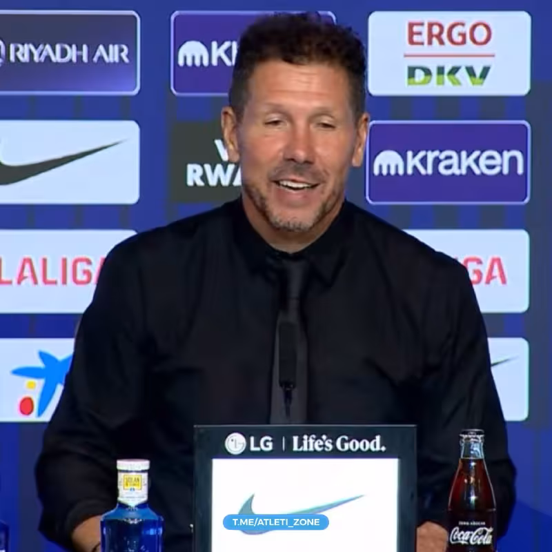 Diego Simeone o'yinchilarning holati va o'yin haqida fikr bildirdi