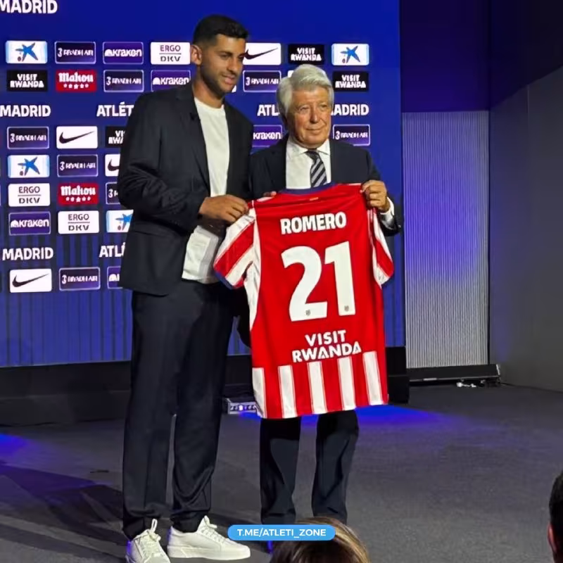Kuti Romero «Atletiko»da 21-raqamni tanladi