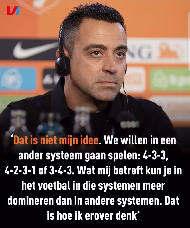 Xavi: «Biz turli sxemalarda o'ynashni istaymiz»